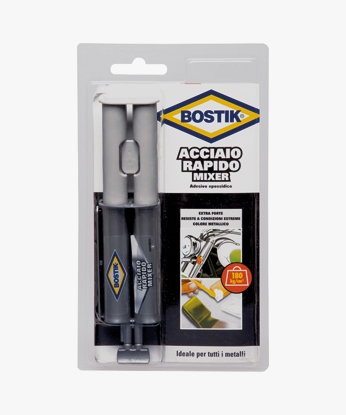 ADESIVO BOSTIK
ACCIAIO RAPIDO MIXER