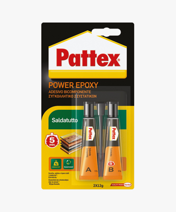 PATTEX POWER EPOXY
SALDATUTTO 5 MINUTI