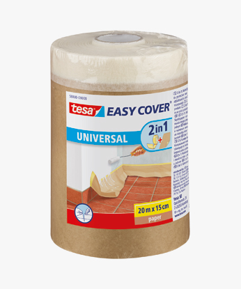 NASTRO MASCHERATURA CON CARTA
TESA EASY COVER® CARTA UNIVERSALE